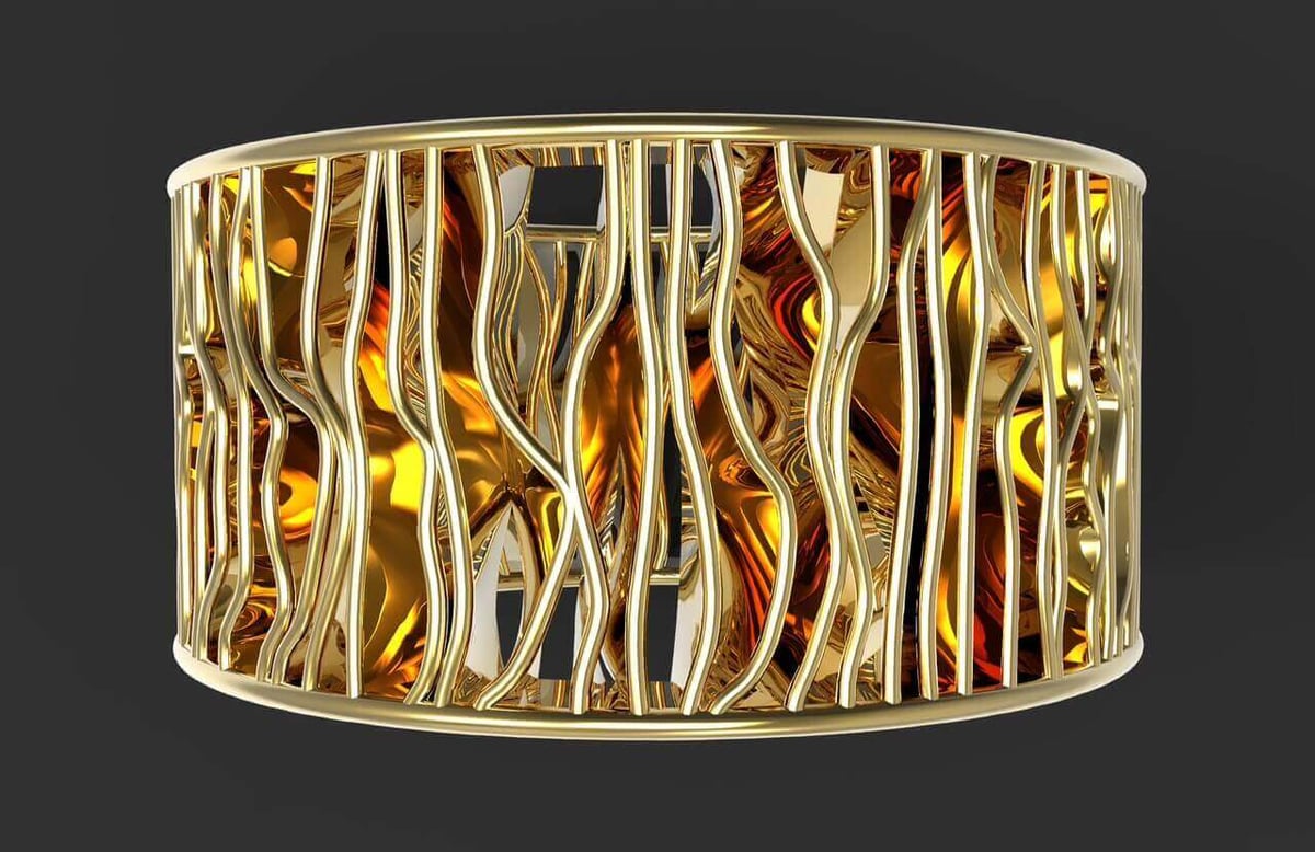 3D printed jewelry by Nemesi