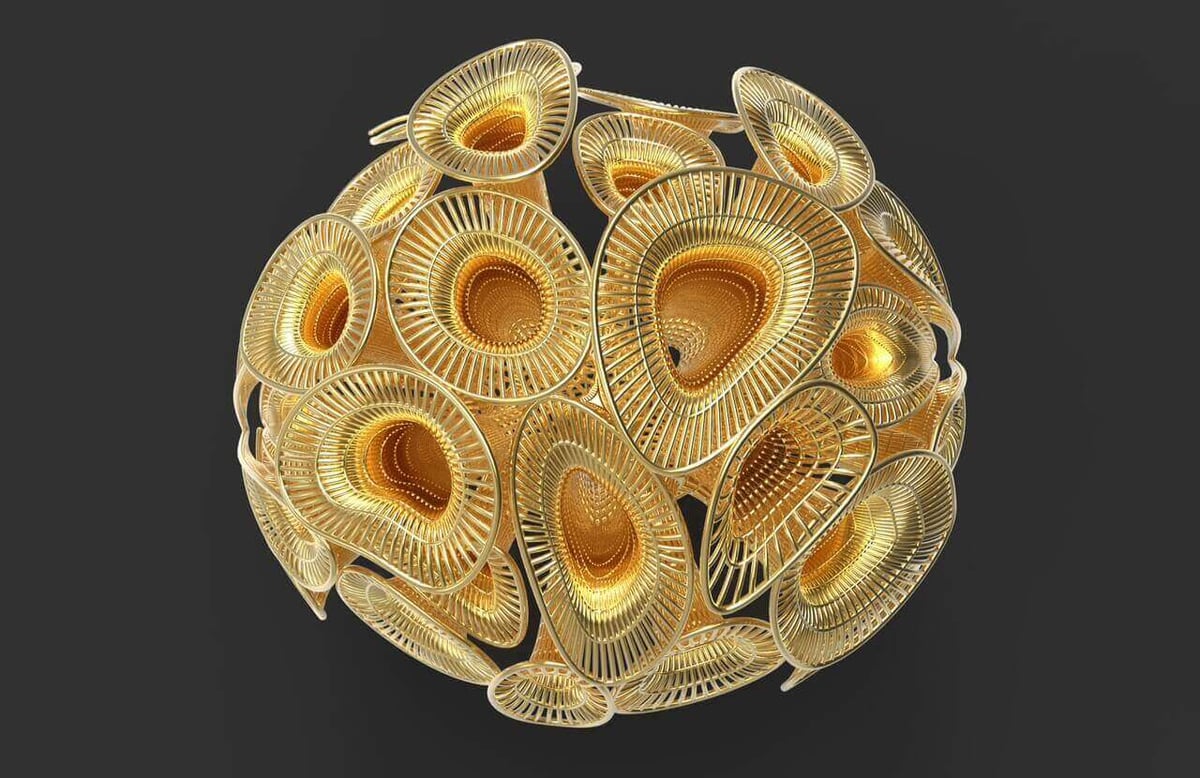 3D printed jewelry by Nemesi