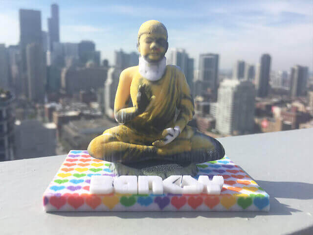 Injured Buddha 1