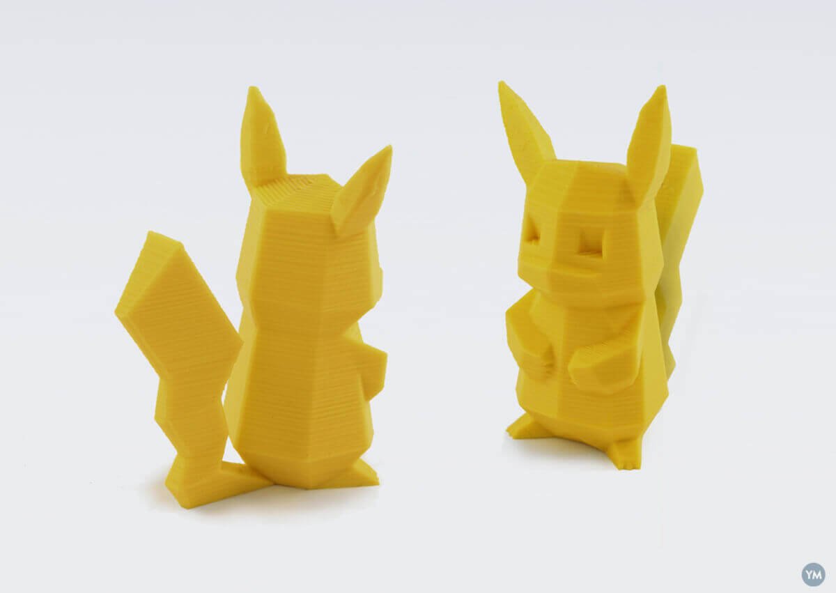 low-poly pokemon pikachu