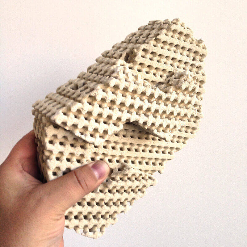 What the science?! 3D Printed Cool Bricks keep you cool! (image: Emerging Objects)