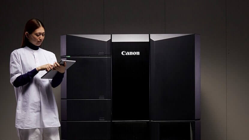 Cannon's pretty new 3D Printer unveiled at the Canon EXPO (image: Canon)