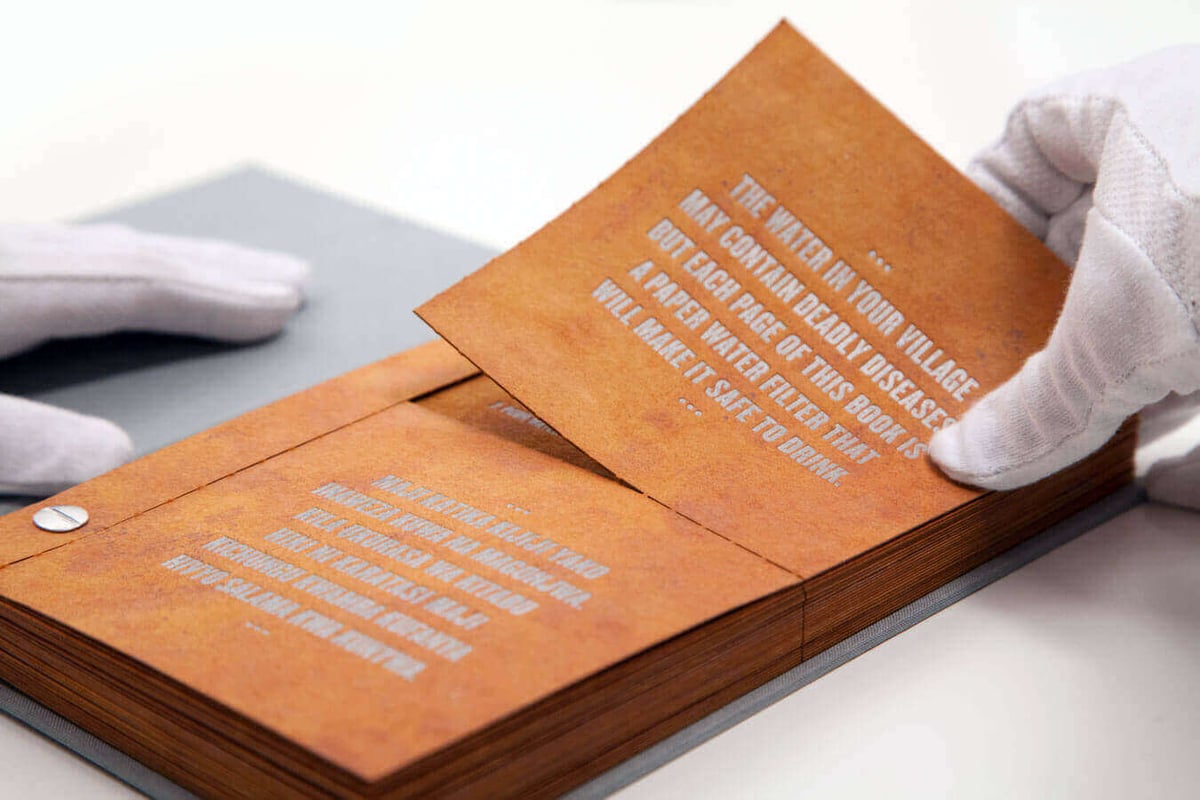 drinkable book