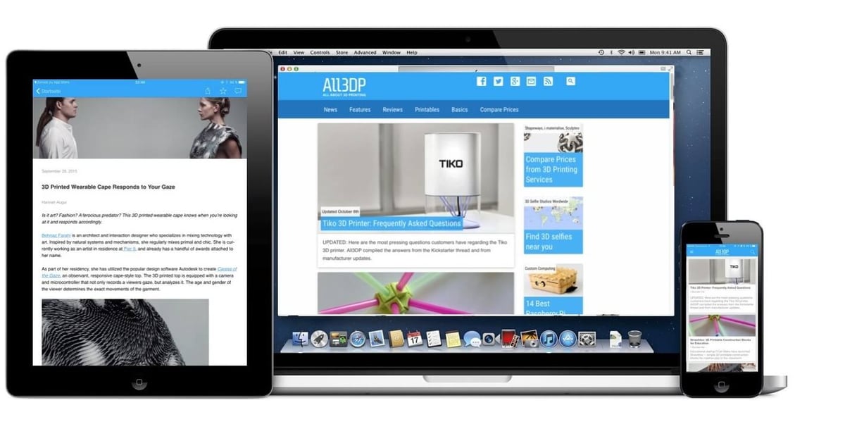 All3DP Views und App