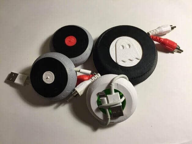 The vinyl ones make you look like an audiophile. (source: Thingiverse)