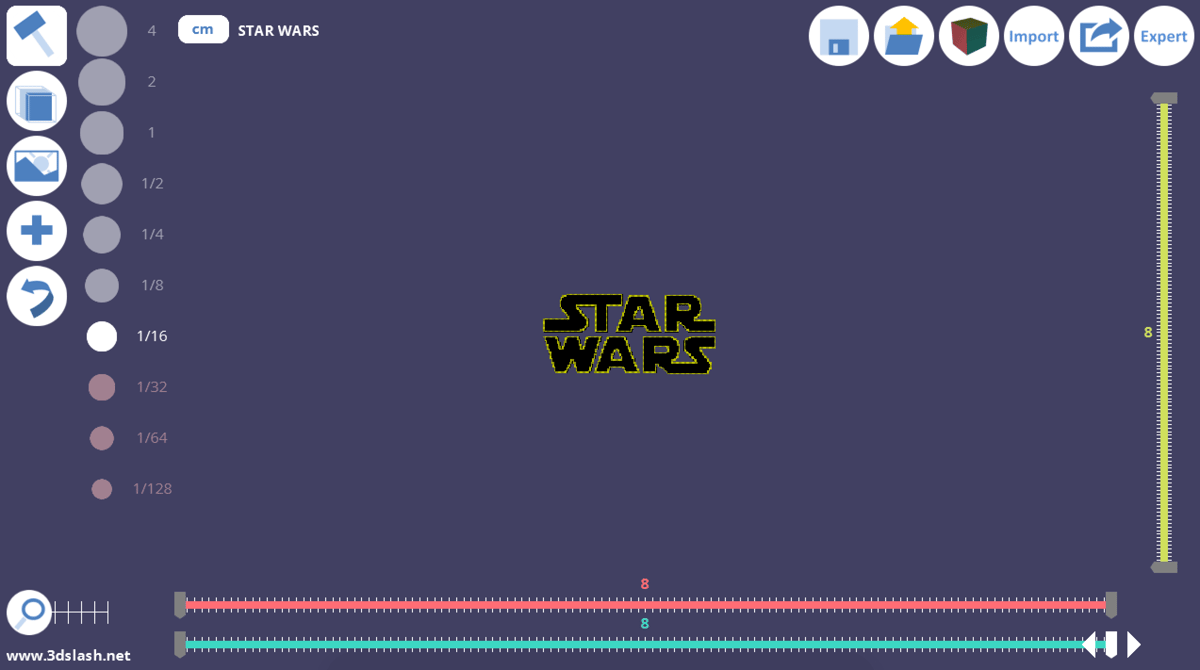 3D Slash Tutorial for Beginners: Star Wars 6