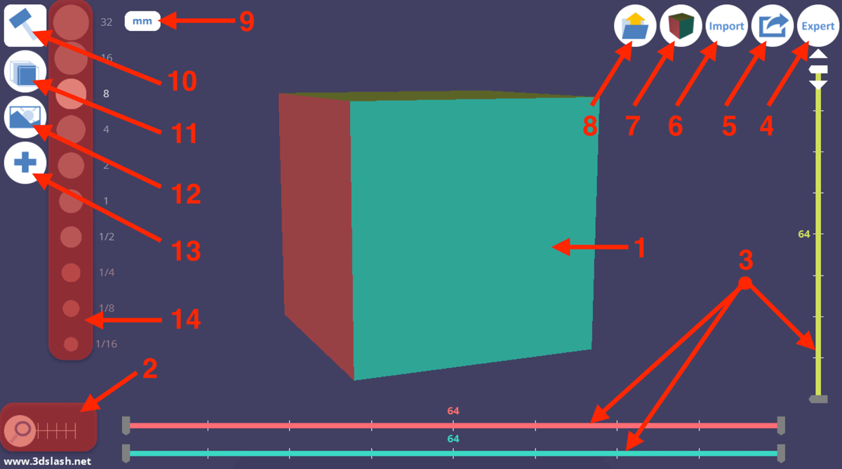 3D Slash Tutorial for Beginners: Workspace Overview