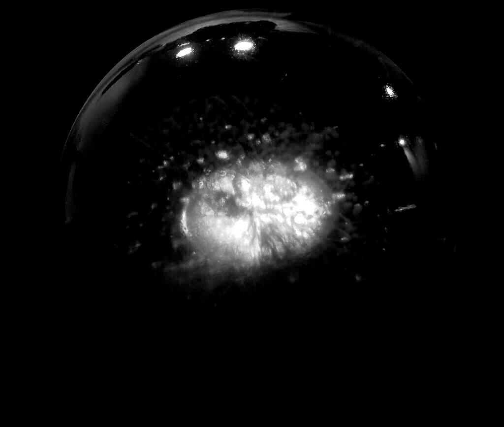 Tiny universe model in a marble (Image: Kaplan)