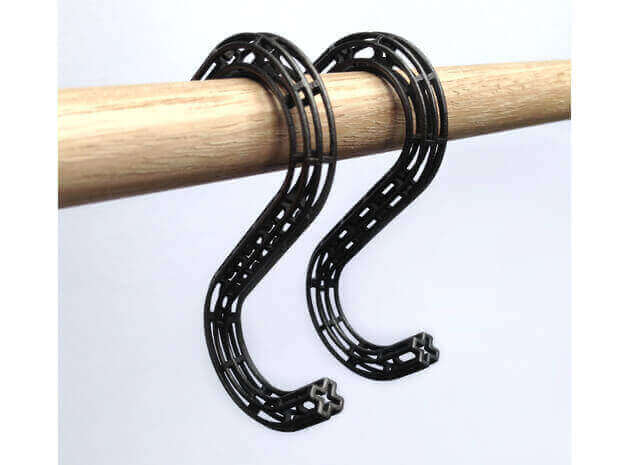 cross kitchen towel hook shapeways