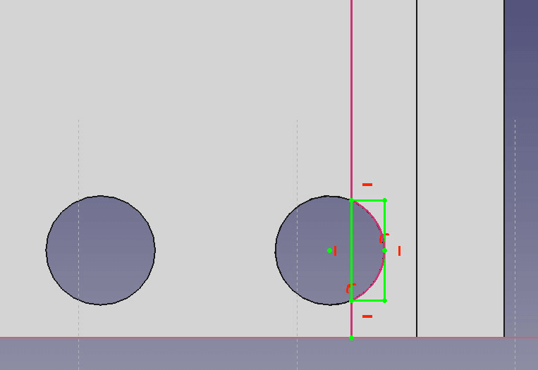 Use the Fix a point to an object tool to make a line tangential to a circle.
