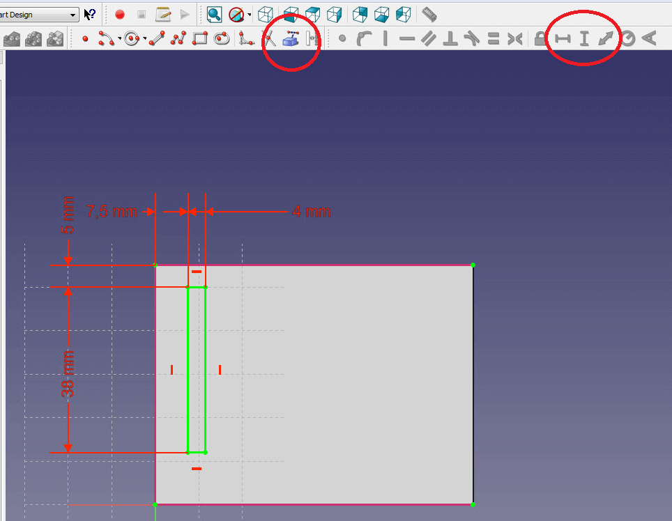 Draw a new sketch on the Base to build the walls.
