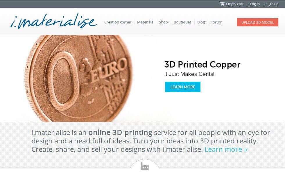 imaterialise 3d printing service