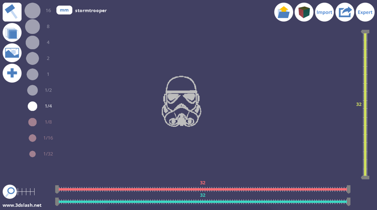 3D Slash Tutorial for Beginners: Stormtrooper in 3D Slash