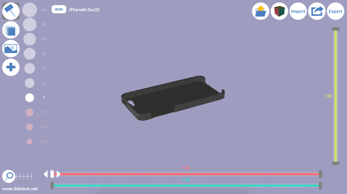 smartphone case 3D Slash - Basic black iPhone case