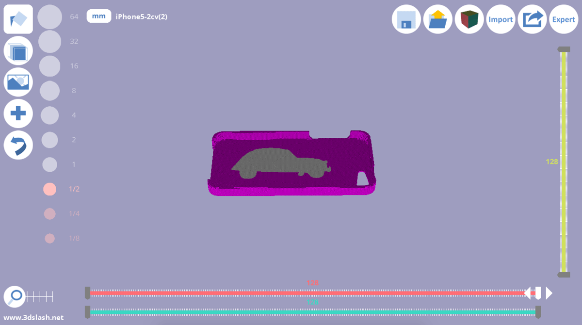3D Slash Tutorial for Beginners: The case after filling