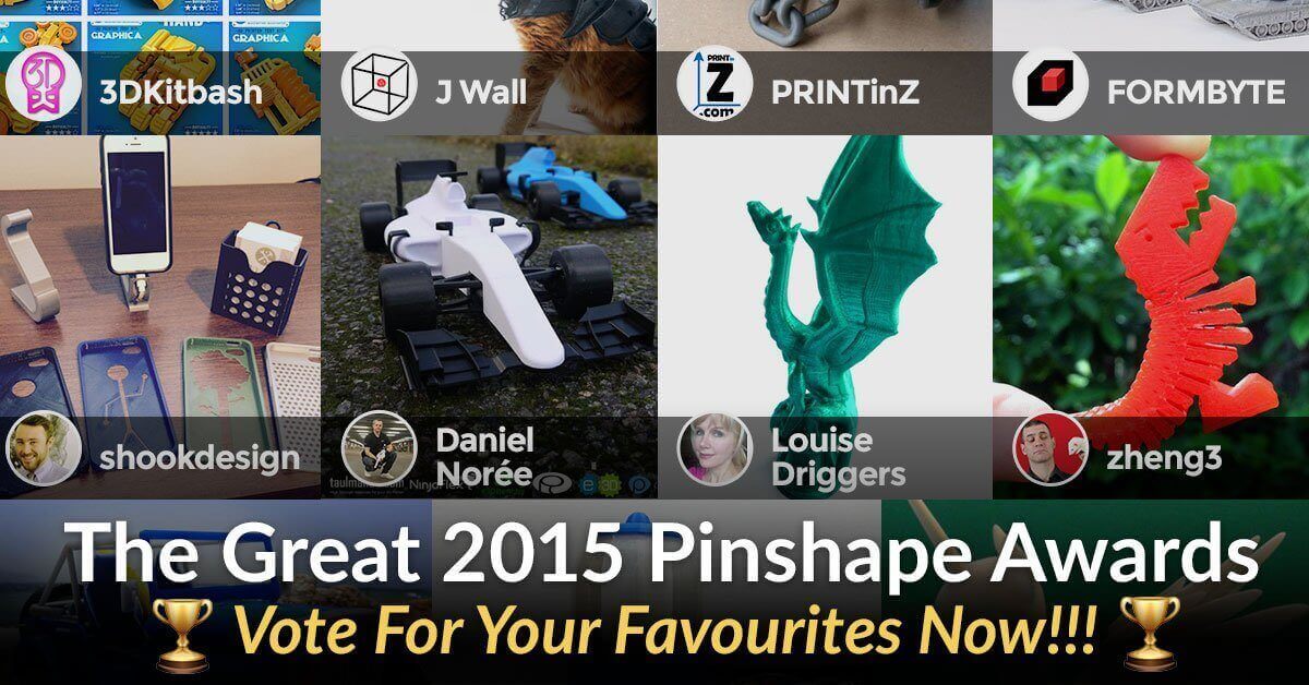 pinshape awards