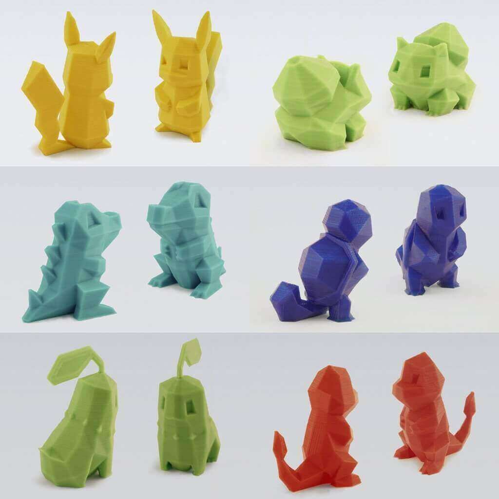 low poly pokemon