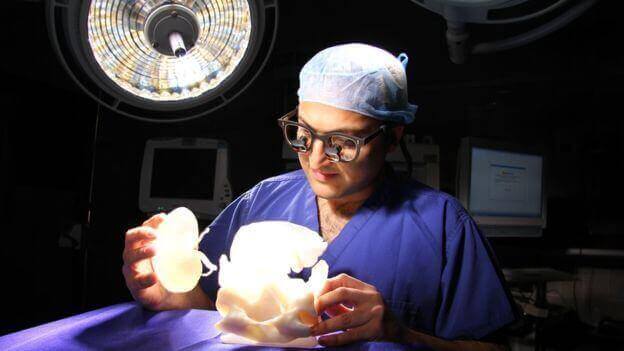 3D Printed Kidney (Image: Guys and St Thomas' Hospital)