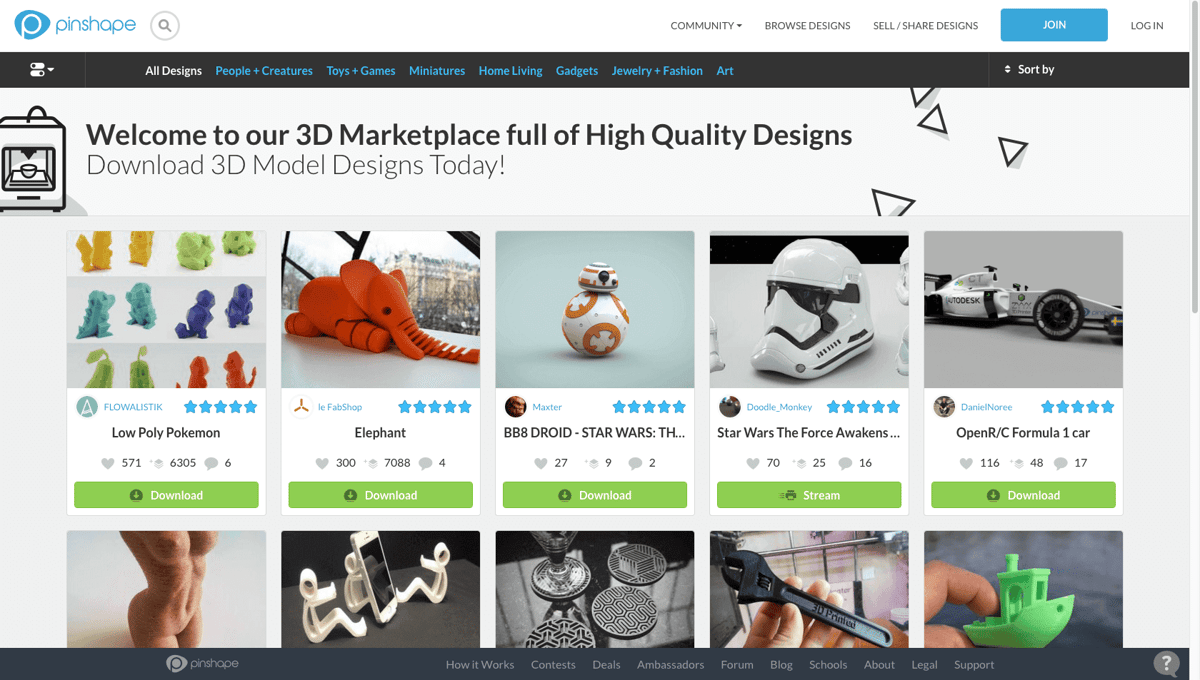 Pinshape Download