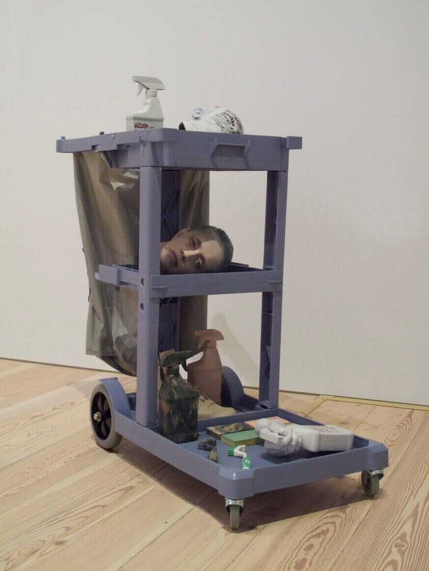 Meet Aleyda at the 3D Printed Exhibit, "Cost of Living" (Image: Filip Wolak)