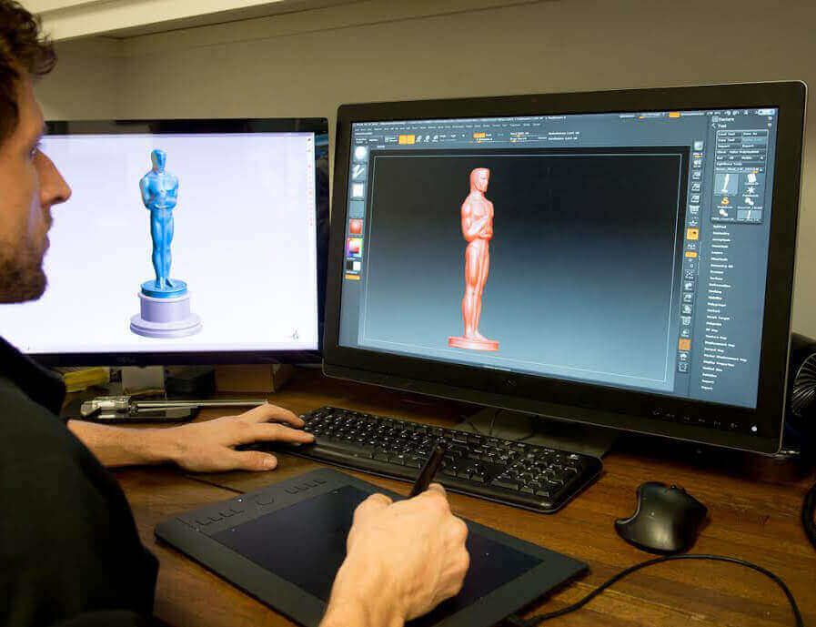 3d modeling the new oscar