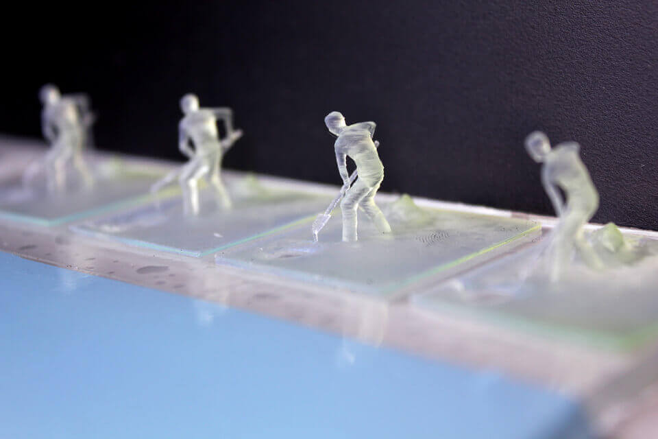 Film without film uses tiny 3D Printed figurines (Image: iMAL)