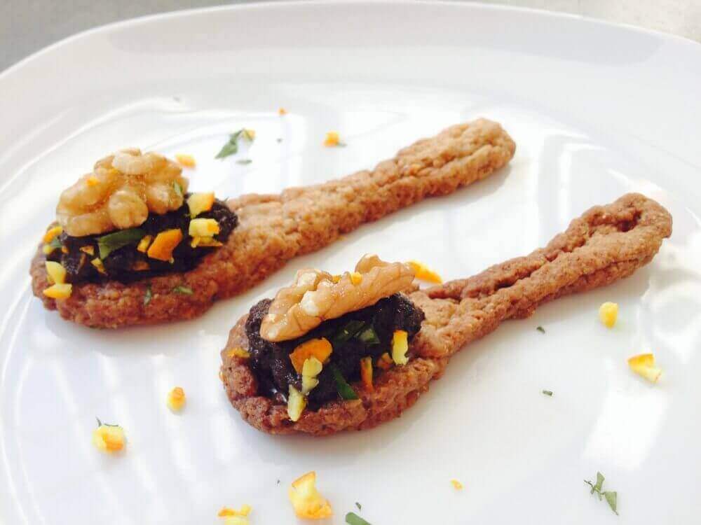 Breadsticks in the Shape of Spoons