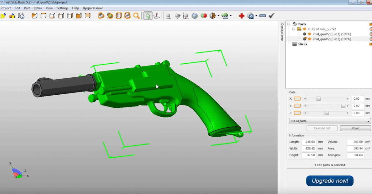 What is it with 3D printin and guns all the time... (source: Thingiverse)