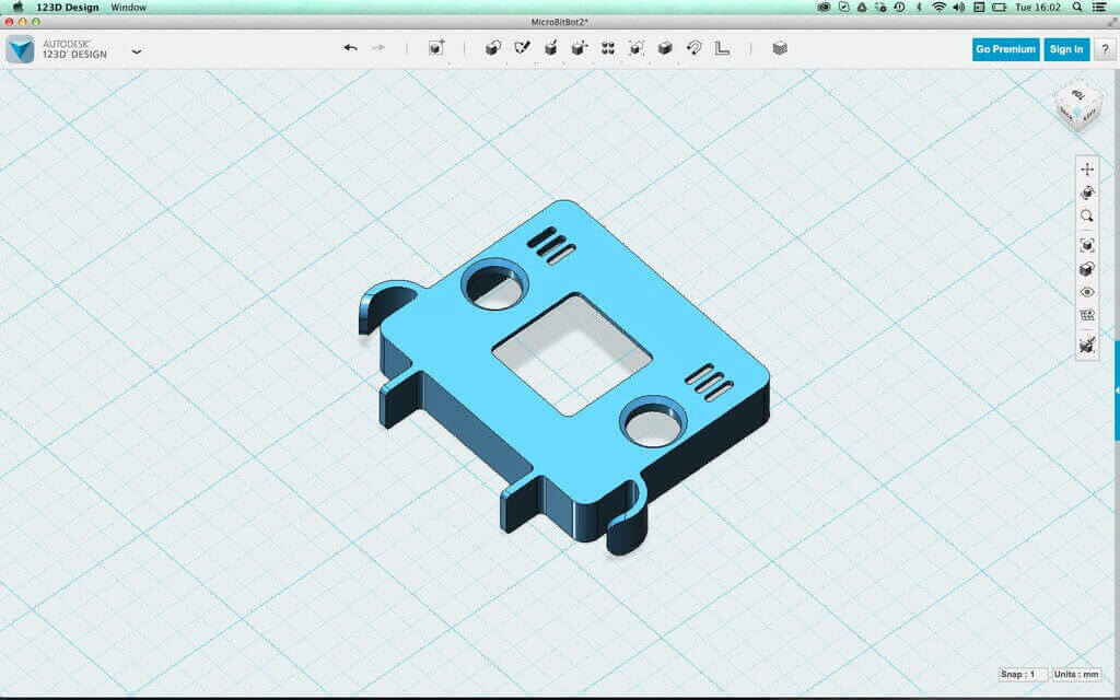 microbot autodesk 123D