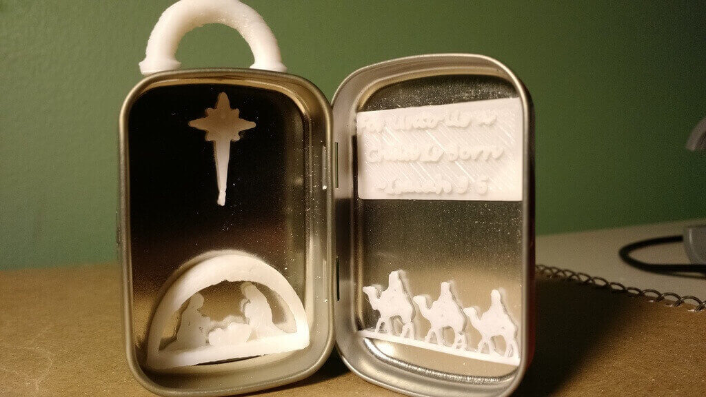 christmas nativity ornament