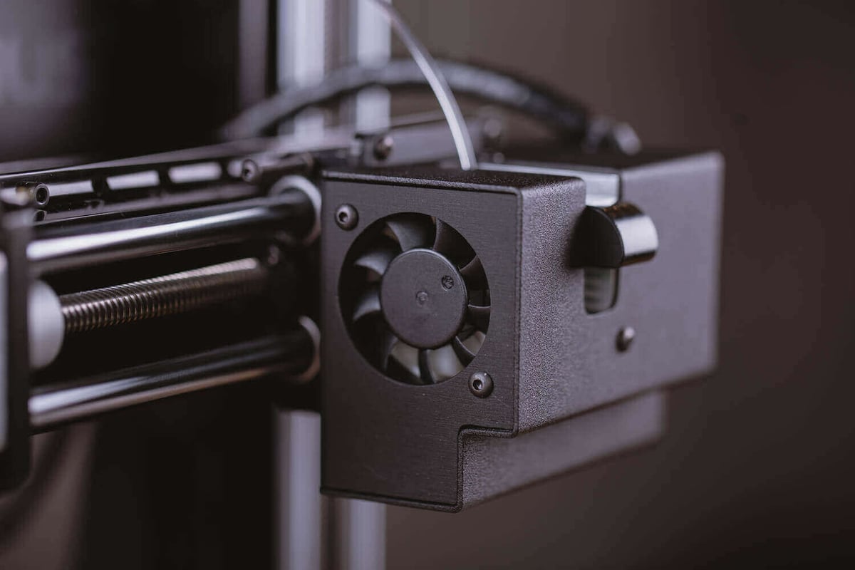 Trinus 3D printer extruder