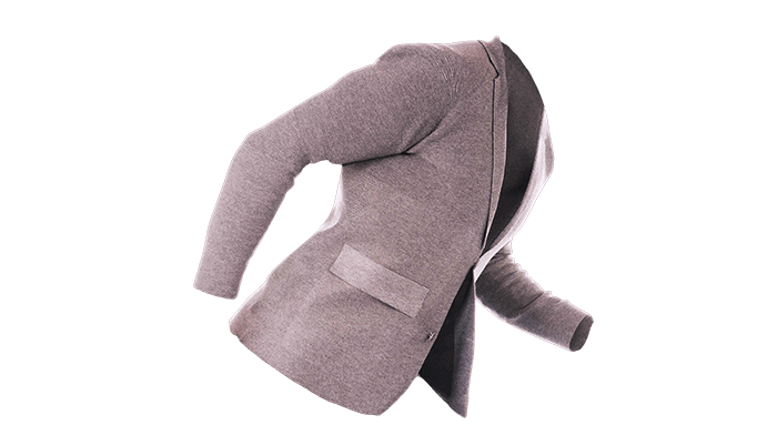 3D Printed seamless jacket (Image: Ministry of Supply)