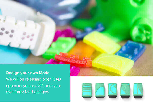 The Nex Band steps up its game by letting you print your own pieces (Image: Nex Band)