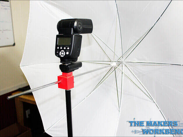 Umbrella Holder and Hot Shoe Adapter