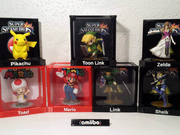 3D Printed Amiibo Stand