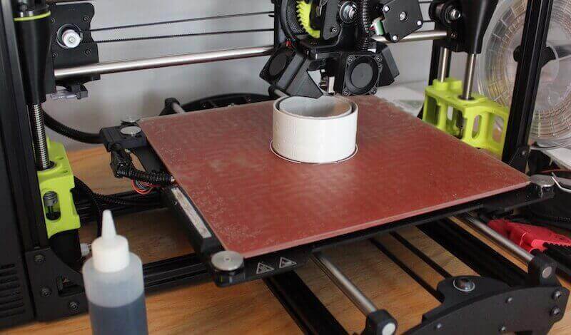 3D printing experiment: adding water