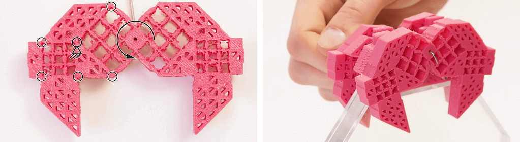 Metamaterial Mechanisms