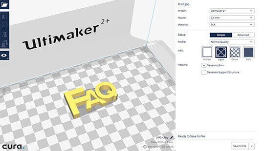 Cura Update 3