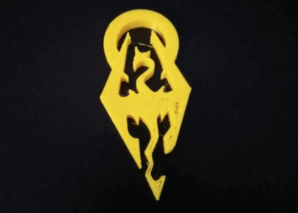 Skyrim 3D model Keyring
