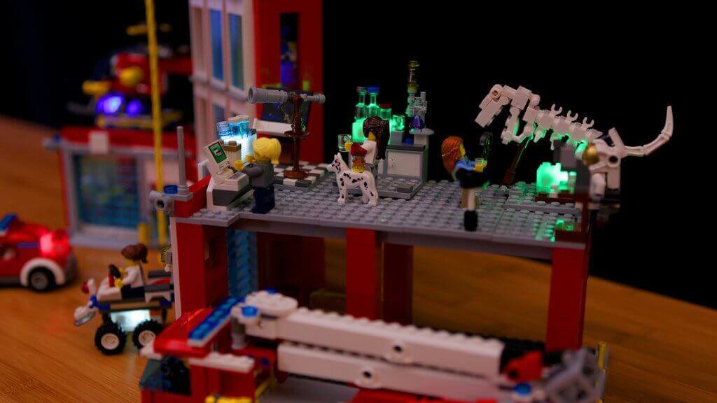 DIY LEGO LED bricks