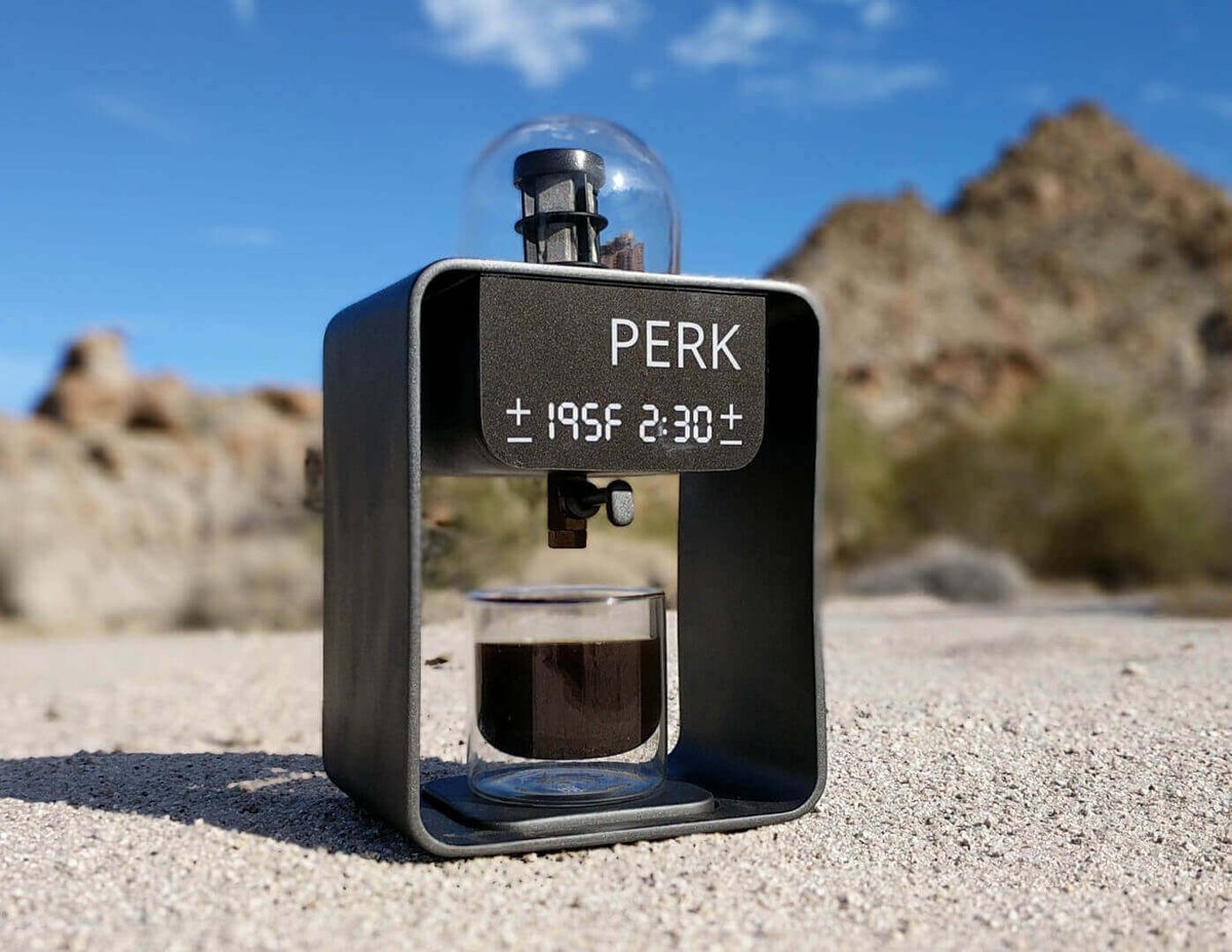 PERK 3d printed coffee machine