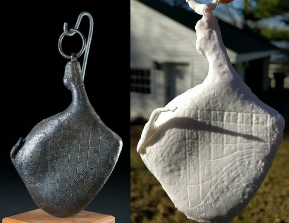 Pork clock 3d printed sundial