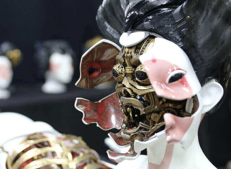 Ghost in the Shell geisha Weta Workshop