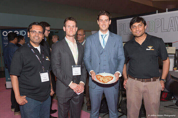 BeeHex 3D printed pizza