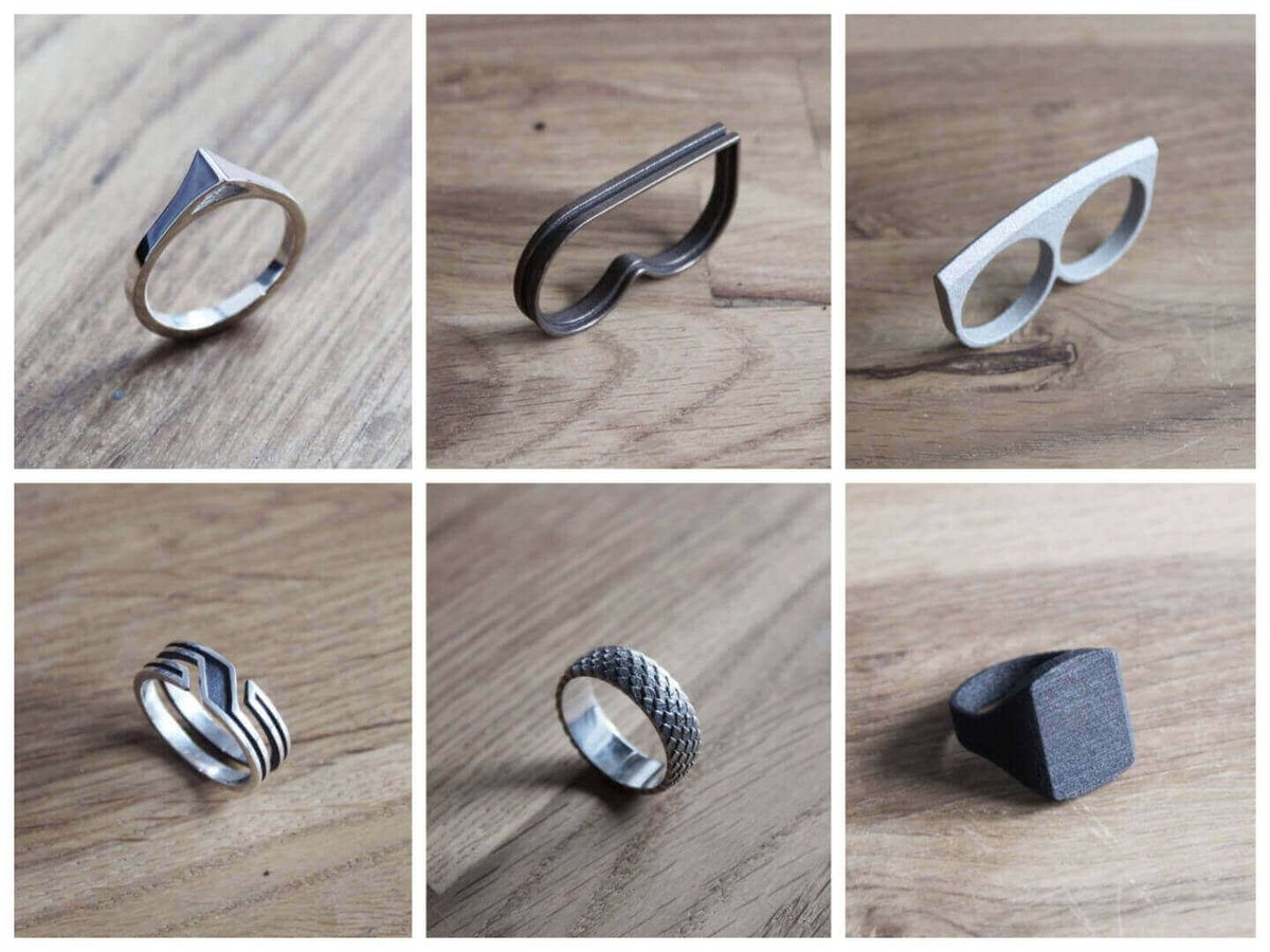 Primal Crafts 3D printed jewelry