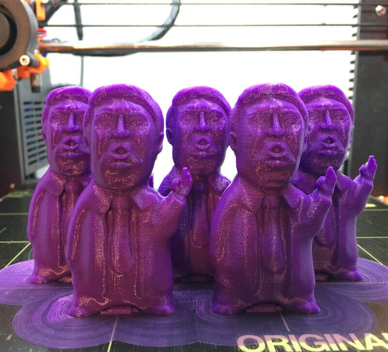 Gummy Trump 3d printed