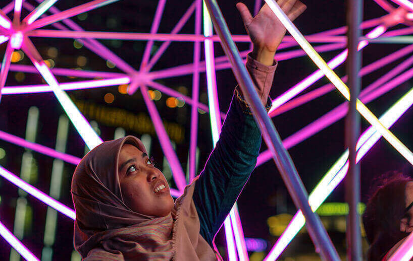 iLight Marina Bay (Ultra) Light Network installation