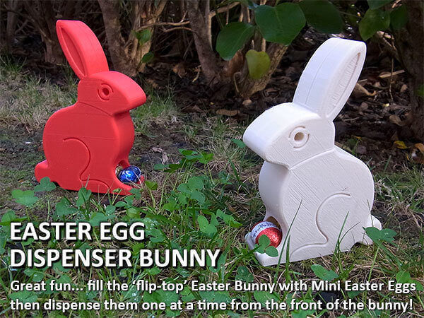 Easter Egg Dispenser Bunny