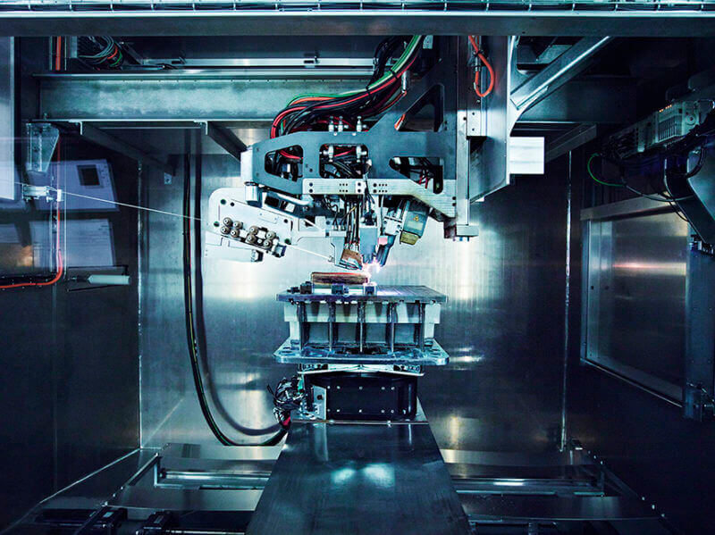 Boeing Dreamliner titanium printed parts