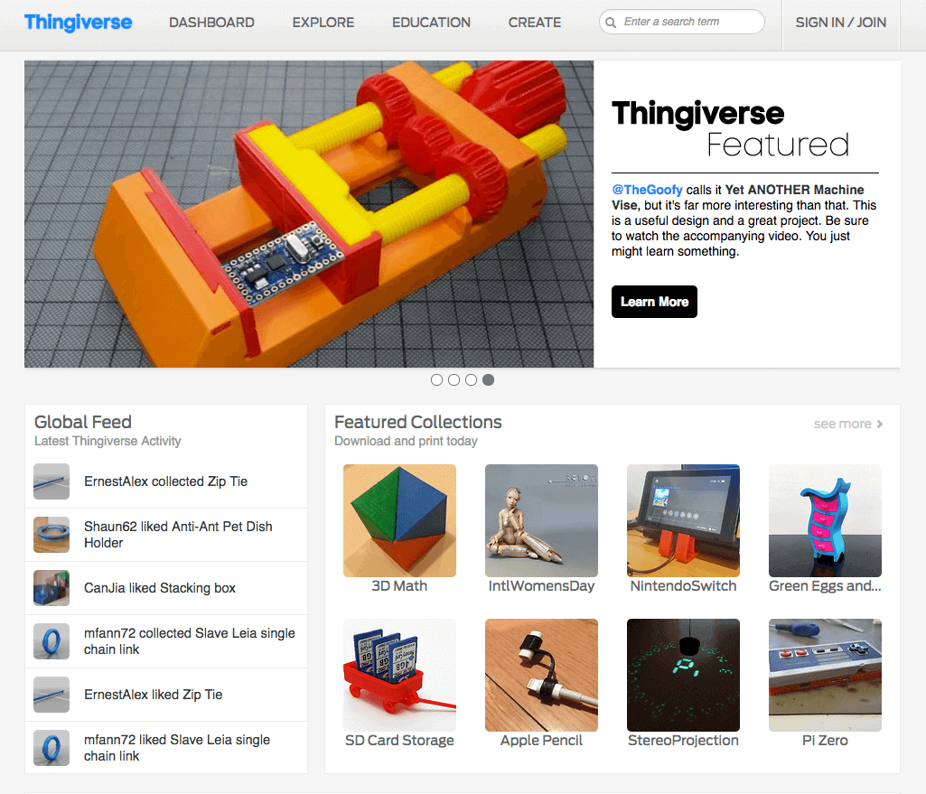 Thingiverse